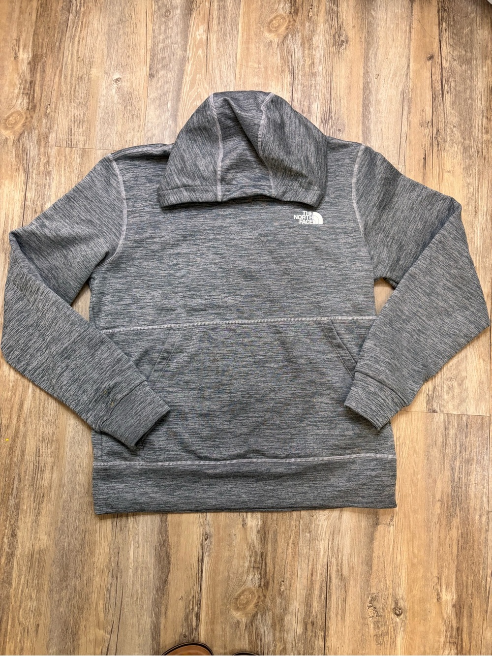 The North Face Women’s  Heather Gray Zip-Up Hoodie